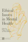 Ethical Issues in Mental Health cover