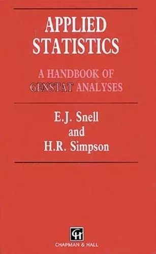 Applied Statistics cover