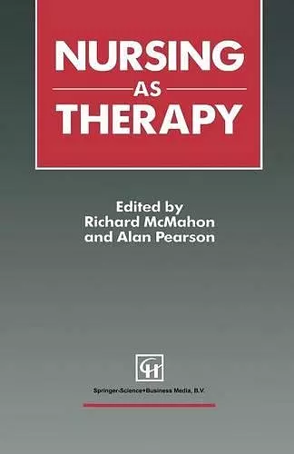 Nursing as Therapy cover