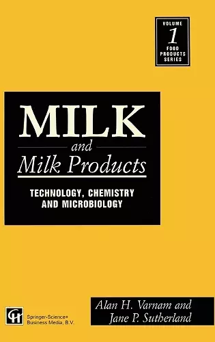 Milk and Milk Products cover