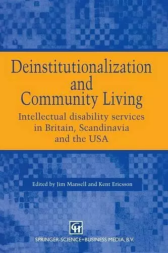 Deinstitutionalization and Community Living cover