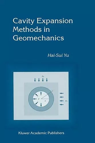 Cavity Expansion Methods in Geomechanics cover