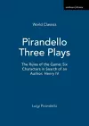 Pirandello Three Plays cover