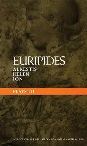 Euripides Plays: 3 cover
