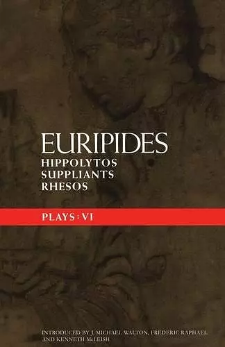 Euripides Plays: 6 cover