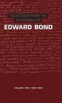 Selections from the Notebooks Of Edward Bond cover
