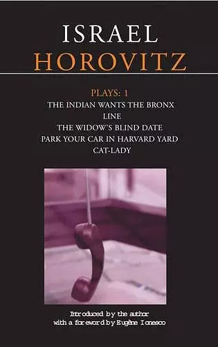 Horovitz Plays: 1 cover