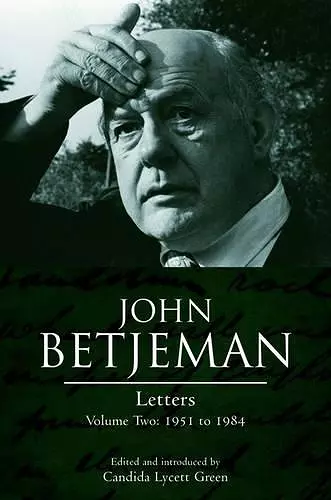 John Betjeman Letters cover