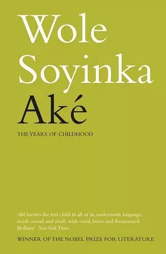 Ake: The Years of Childhood cover