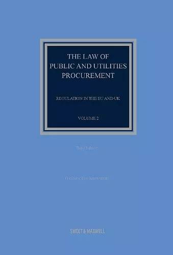 The Law of Public and Utilities Procurement Volume 2 cover