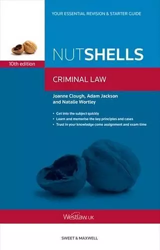 Nutshells Criminal Law cover