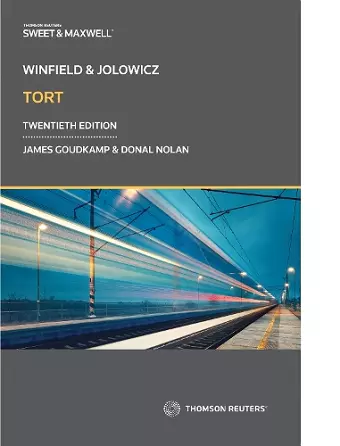 Winfield and Jolowicz on Tort cover