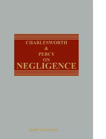 Charlesworth & Percy on Negligence cover