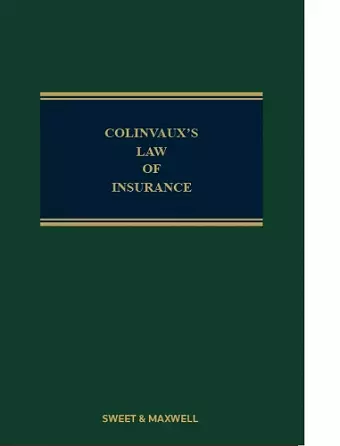 Colinvaux's Law of Insurance cover