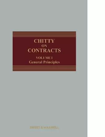 Chitty on Contracts cover