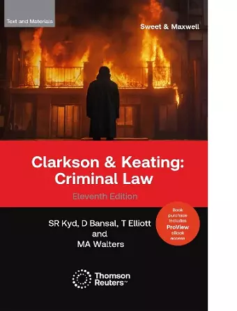 Clarkson & Keating: Criminal Law - Text & Materials cover