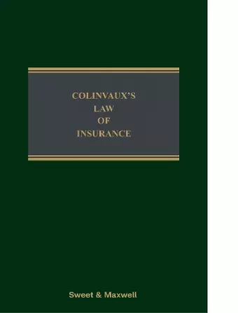 Colinvaux's Law of Insurance cover