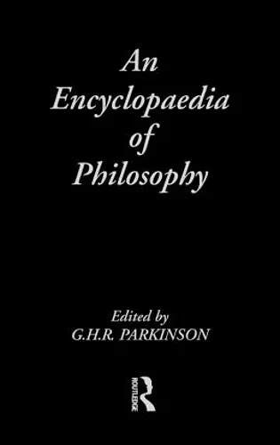 An Encyclopedia of Philosophy cover