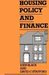 Housing Policy and Finance cover