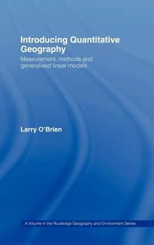 Introducing Quantitative Geography cover