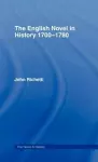 The English Novel in History 1700-1780 cover