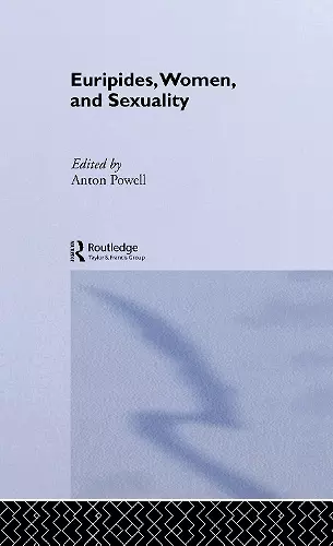 Euripides, Women and Sexuality cover