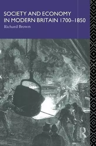 Society and Economy in Modern Britain 1700-1850 cover