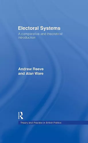 Electoral Systems cover