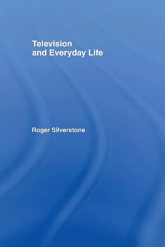 Television And Everyday Life cover