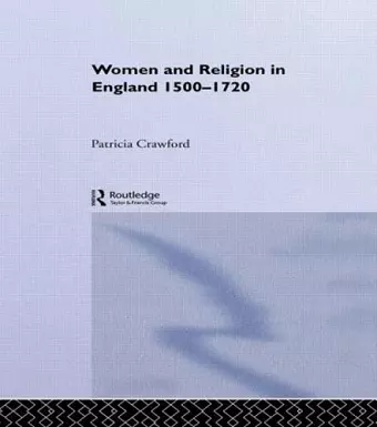 Women and Religion in England cover