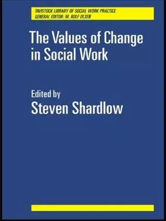 The Values of Change in Social Work cover