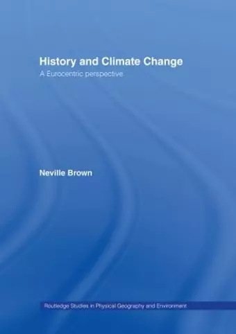 History and Climate Change cover