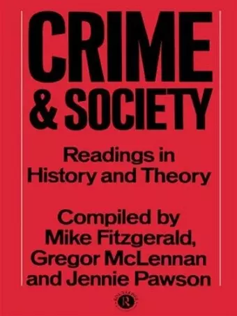 Crime and Society cover