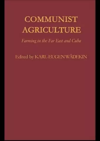 Communist Agriculture cover