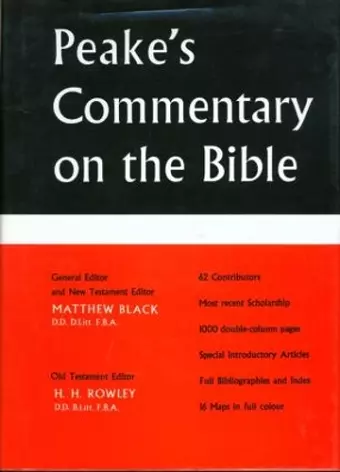 Peake's Commentary on the Bible cover