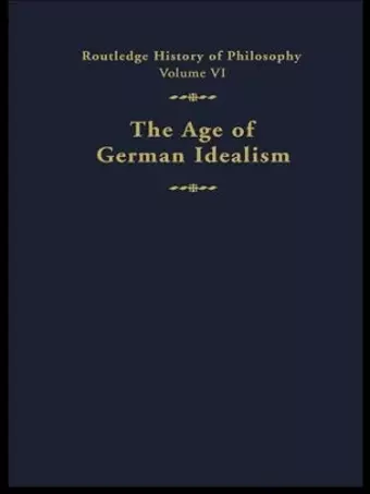 The Age of German Idealism cover