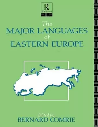 The Major Languages of Eastern Europe cover