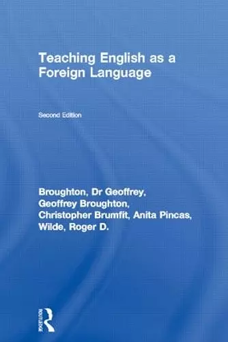 Teaching English as a Foreign Language cover