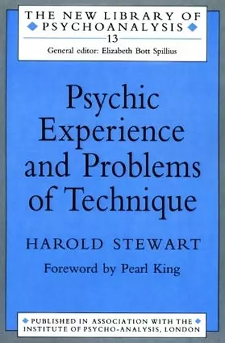 Psychic Experience and Problems of Technique cover