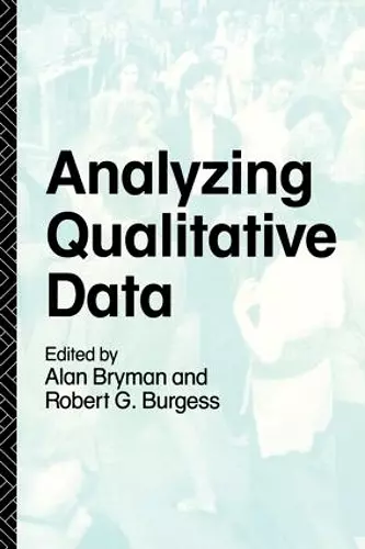 Analyzing Qualitative Data cover