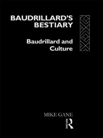 Baudrillard's Bestiary cover