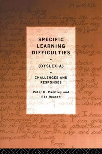 Specific Learning Difficulties (Dyslexia) cover