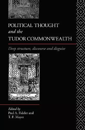 Political Thought and the Tudor Commonwealth cover