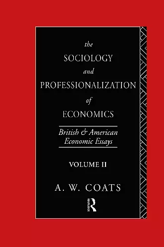 The Sociology and Professionalization of Economics cover