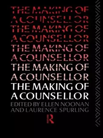 The Making of a Counsellor cover