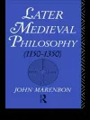 Later Medieval Philosophy cover
