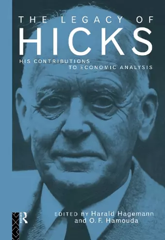 The Legacy of Sir John Hicks cover