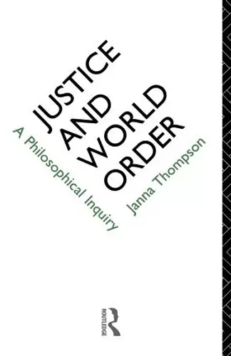 Justice and World Order cover