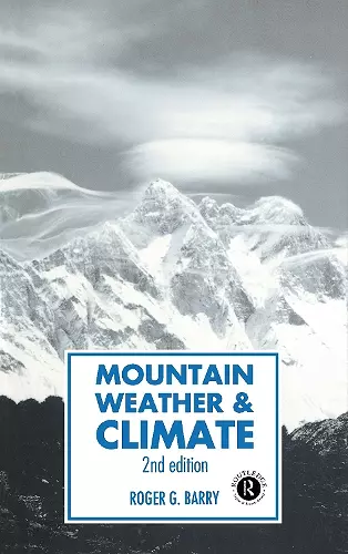 Mountain Weather and Climate cover