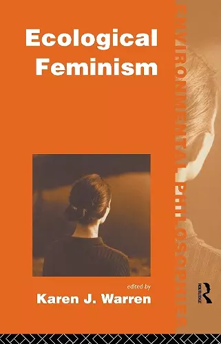 Ecological Feminism cover